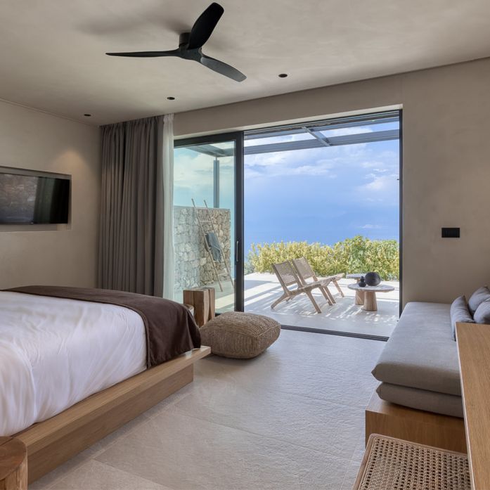 Junior Suite με θέα στη θάλασσα