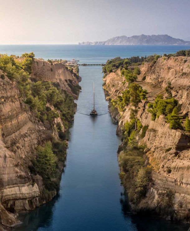 Corinth and The Corinth Canal